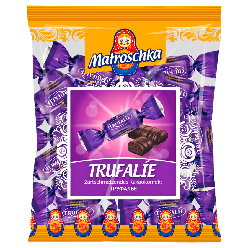 Matroschka Trufalíe Kakaokonfekt 250g